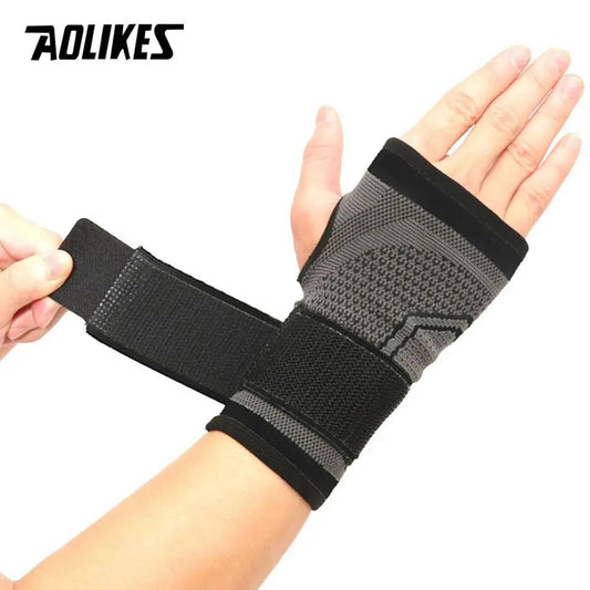 1PCS High Elastic Bandage Fitness Yoga Hand Palm Brace Wrist Support - Allen-Fitness