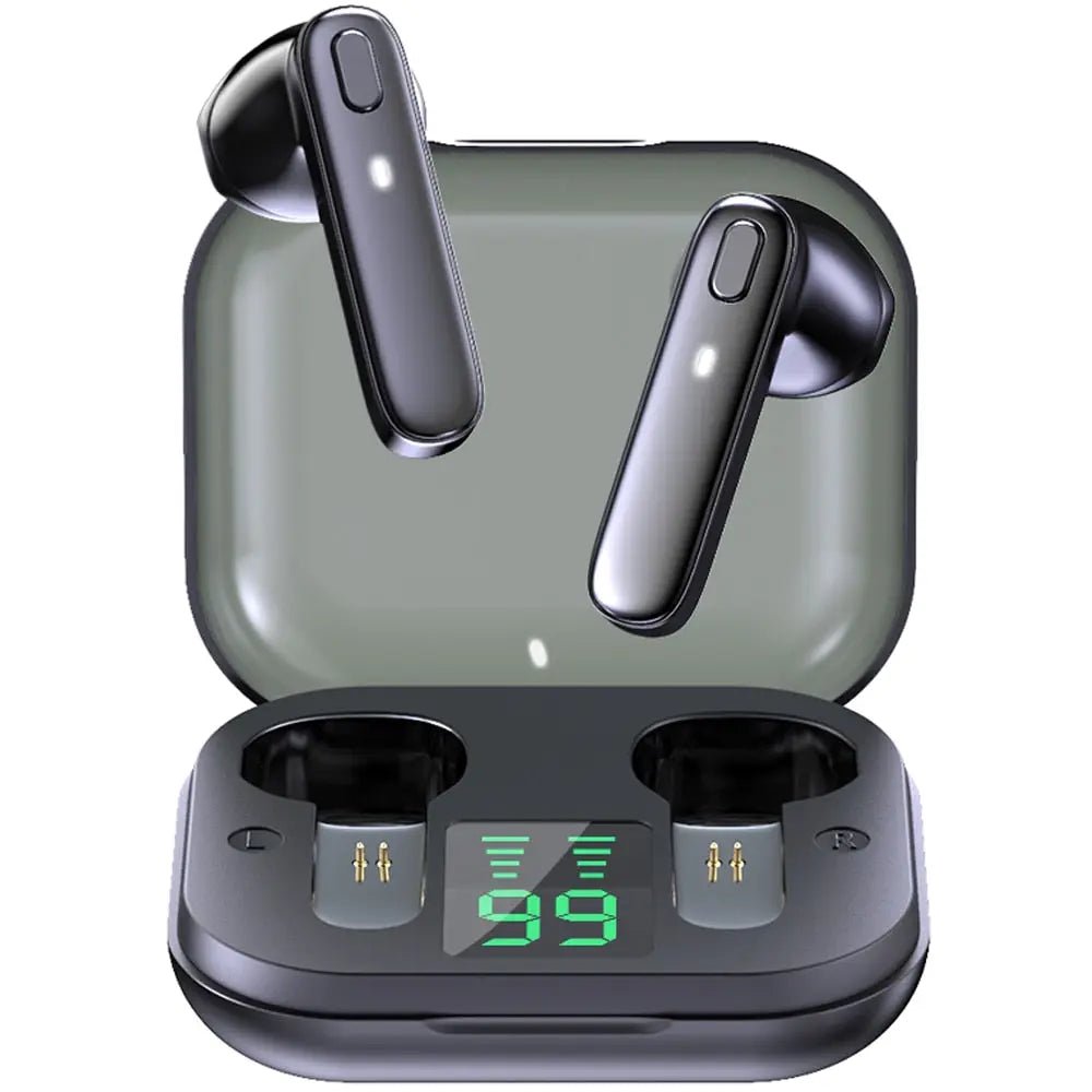 R20 TWS Earphone Bluetooth-compatible Wireless Headset Deep Bass Earbuds True Wireless Stereo Headphone.