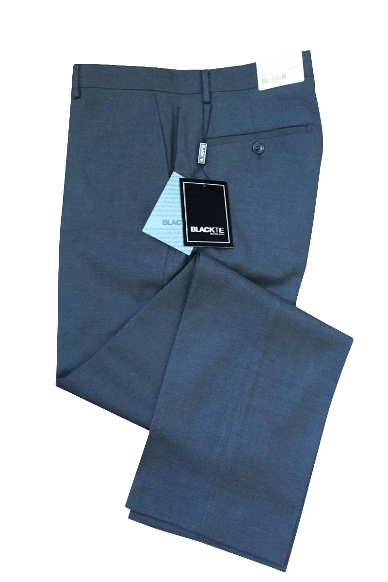 Bradley Steel Grey Suit Pants - Luxury Wool Blend, Modern & Slim Fit, Pre - Hemmed Design - Allen - Fitness