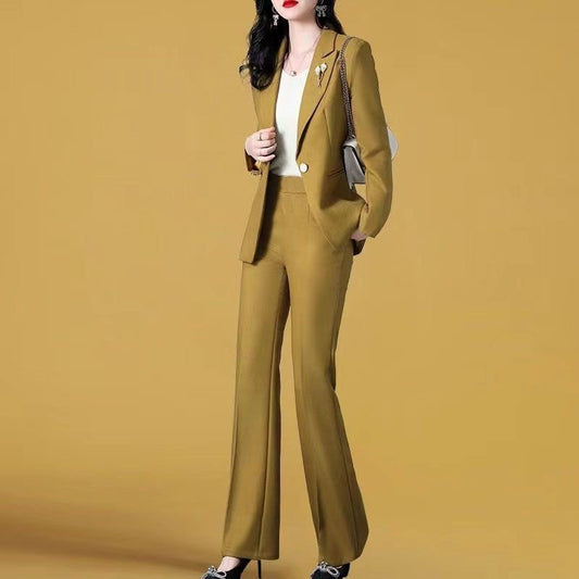 Elegant Women's Business Suit – Stylish 2-Piece Set in Multiple Colors & Sizes M-4XL.