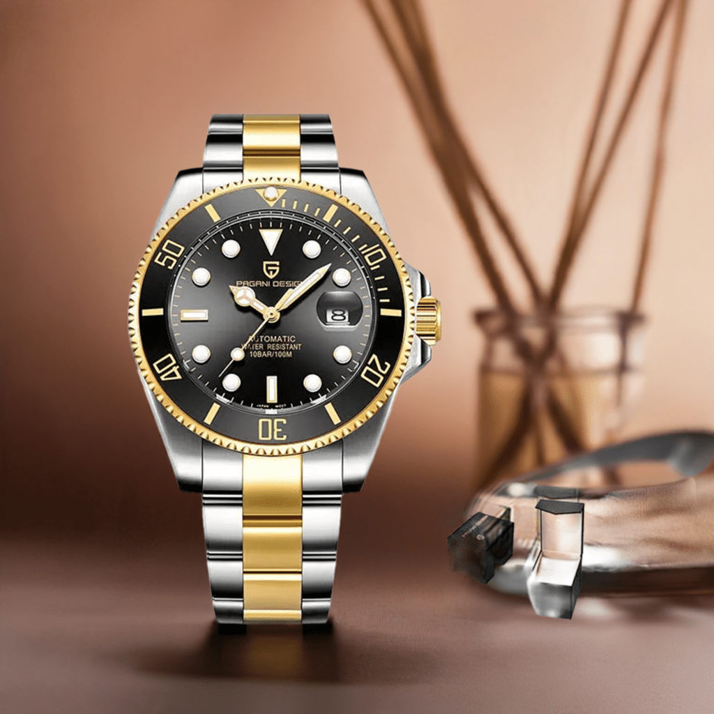 2024 Pagani Design Men's Watches 100M Waterproof Green Water Ghost - Allen - Fitness