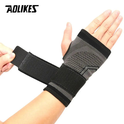 1PCS High Elastic Bandage Fitness Yoga Hand Palm Brace Wrist Support - Allen-Fitness