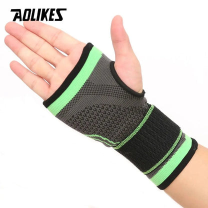 1PCS High Elastic Bandage Fitness Yoga Hand Palm Brace Wrist Support - Allen-Fitness