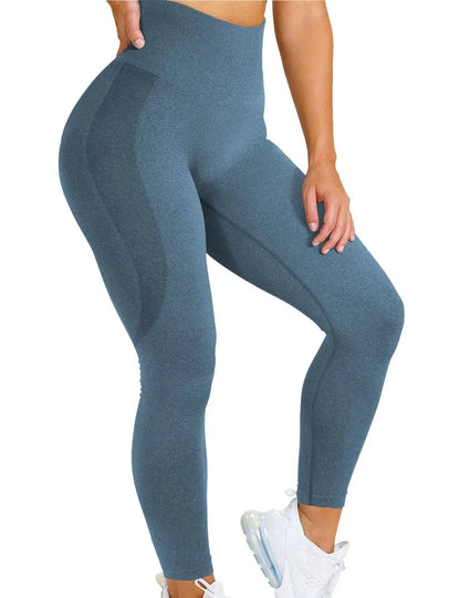 Brown Seamless Yoga Pants