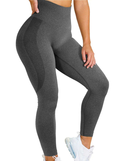 Brown Seamless Yoga Pants