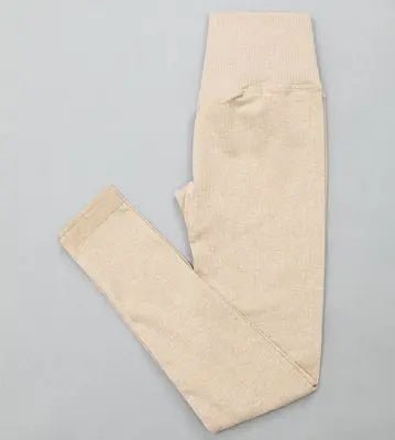 Gutashye Seamless Legging Yoga Pants Sports Clothing Solid High Waist Full Length Workout Leggings. - Allen-Fitness