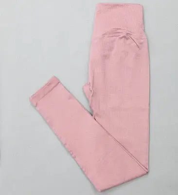 Gutashye Seamless Legging Yoga Pants Sports Clothing Solid High Waist Full Length Workout Leggings. - Allen-Fitness