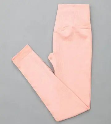 Gutashye Seamless Legging Yoga Pants Sports Clothing Solid High Waist Full Length Workout Leggings. - Allen-Fitness