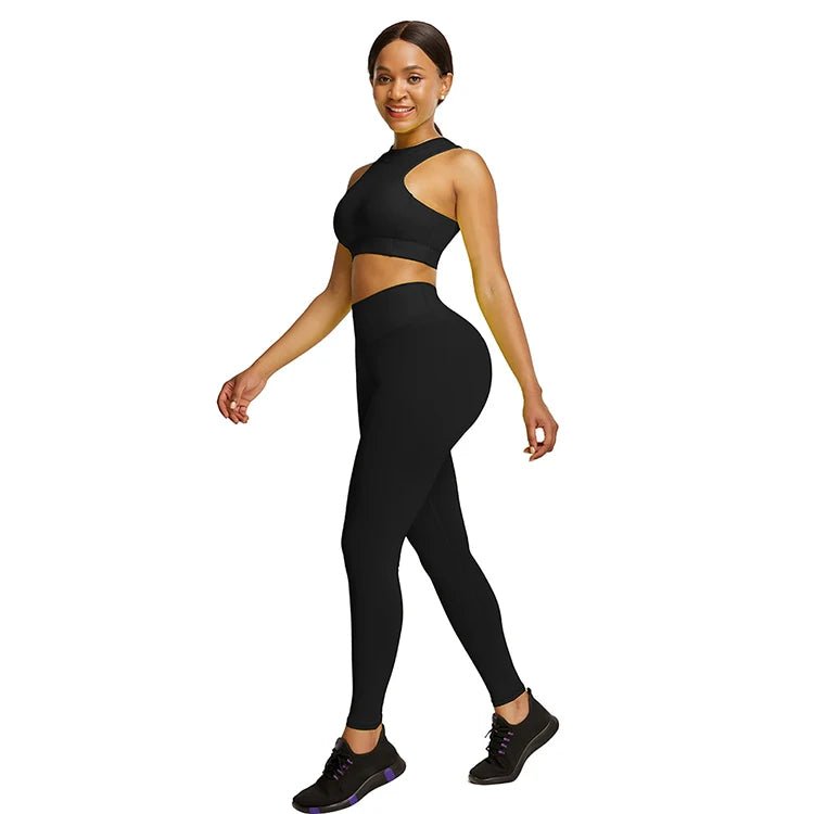 fast dry solid cheap tracksuits loose yoga active wear sets  short sleeve suit plus size running workout short clothes for women - Allen Fitness
