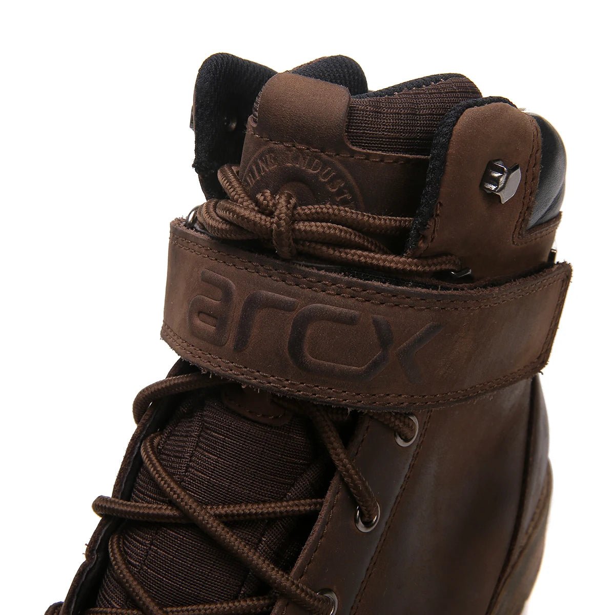 Motorbike Ankle Shoes Antique Waterproof Breathable Wind- Resistant Men Motorcycle Bike Riding Boots - Allen-Fitness