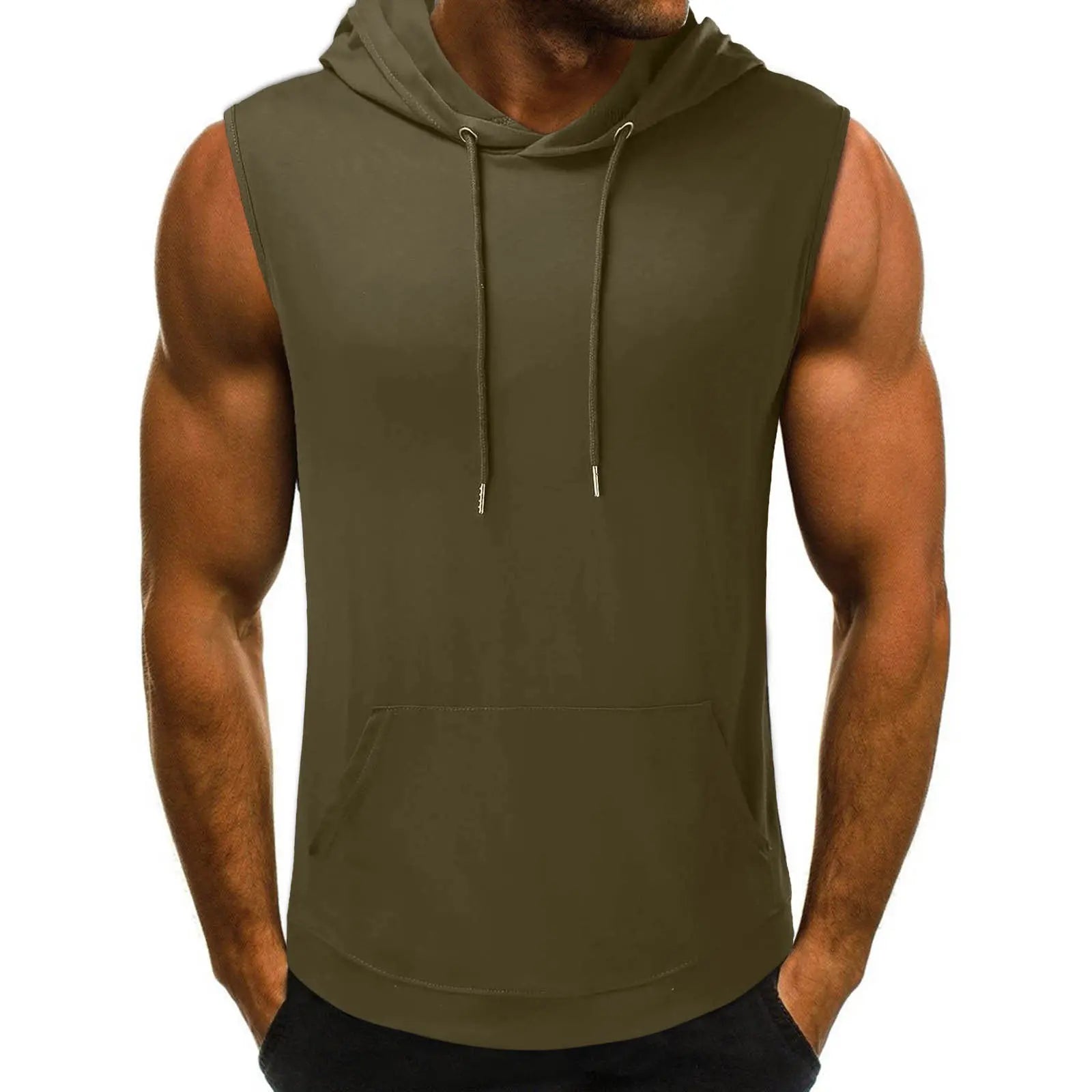 Men's Sleeveless Tank Top - Allen-Fitness