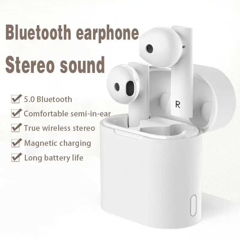 M6 Bluetooth Headset TWS True Wireless Binaural 5.0 Stereo Motion Intelligent Voice Anti-Noise - Allen-Fitness