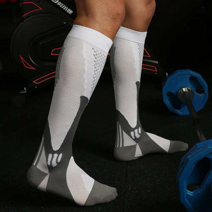 Professional sports long tube stress socks