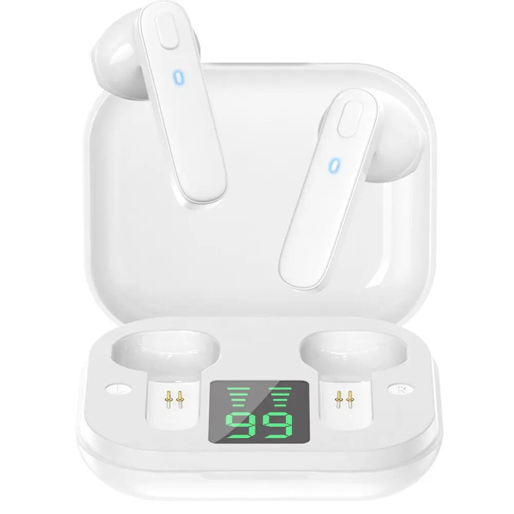 R20 TWS Earphone Bluetooth-compatible Wireless Headset Deep Bass Earbuds True Wireless Stereo Headphone.