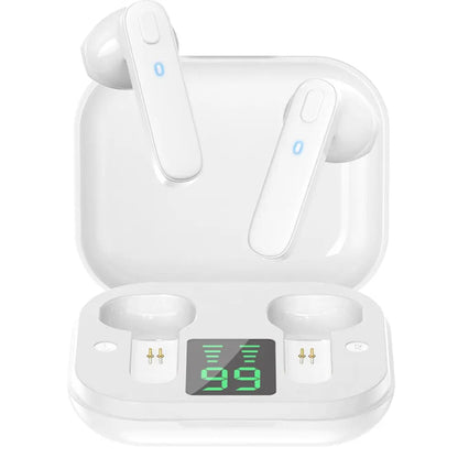 R20 TWS Earphone Bluetooth-compatible Wireless Headset Deep Bass Earbuds True Wireless Stereo Headphone.