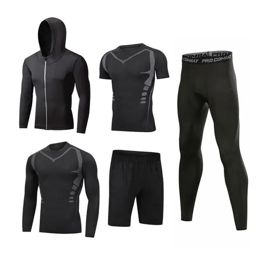 Ropa DeportivaCustom Sports Hoodie Mens Fit Gym Clothes Fitness Yoga Wear Outdoor Jogging Sportswear  Set - Allen-Fitness