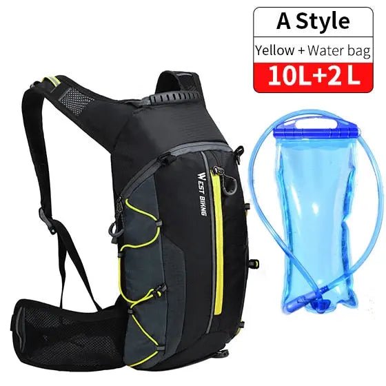 Waterproof Backpack 10L Cycling Water Bag Outdoor Sport Climbing Hiking Pouch Hydration Backpack - Allen-Fitness