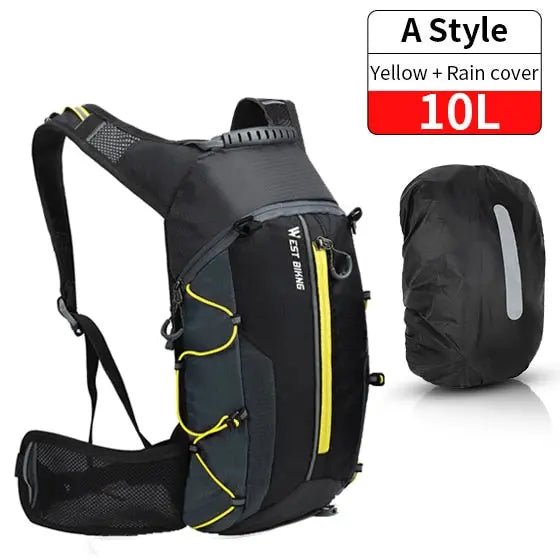 Waterproof Backpack 10L Cycling Water Bag Outdoor Sport Climbing Hiking Pouch Hydration Backpack - Allen-Fitness