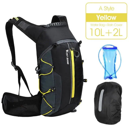 Waterproof Backpack 10L Cycling Water Bag Outdoor Sport Climbing Hiking Pouch Hydration Backpack - Allen-Fitness