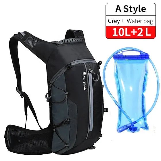 Waterproof Backpack 10L Cycling Water Bag Outdoor Sport Climbing Hiking Pouch Hydration Backpack - Allen-Fitness