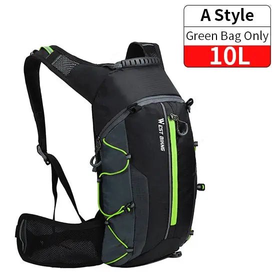 Waterproof Backpack 10L Cycling Water Bag Outdoor Sport Climbing Hiking Pouch Hydration Backpack - Allen-Fitness