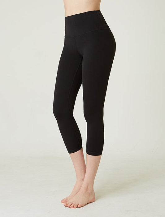 Basic Capri Leggings for Women - 21" Length, Comfortable Fit by DC - Rebody - Allen - Fitness