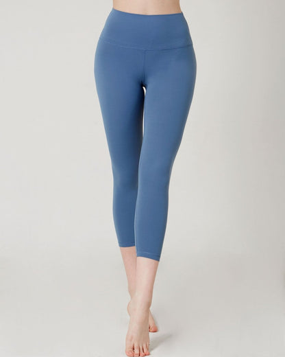 Basic Capri Leggings for Women - 21" Length, Comfortable Fit by DC - Rebody - Allen - Fitness