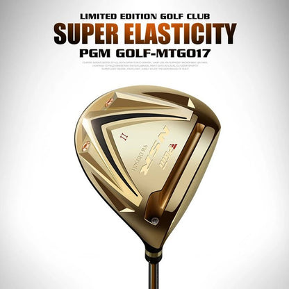 Best Golf Club for Men - Special Custom Aluminium Black/Golden PGM Anniversary Driver MTG017 - Allen - Fitness