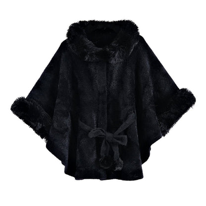 Big Fur Collar High - grade Artificial Mink Fur Belt Shawl - Allen - Fitness