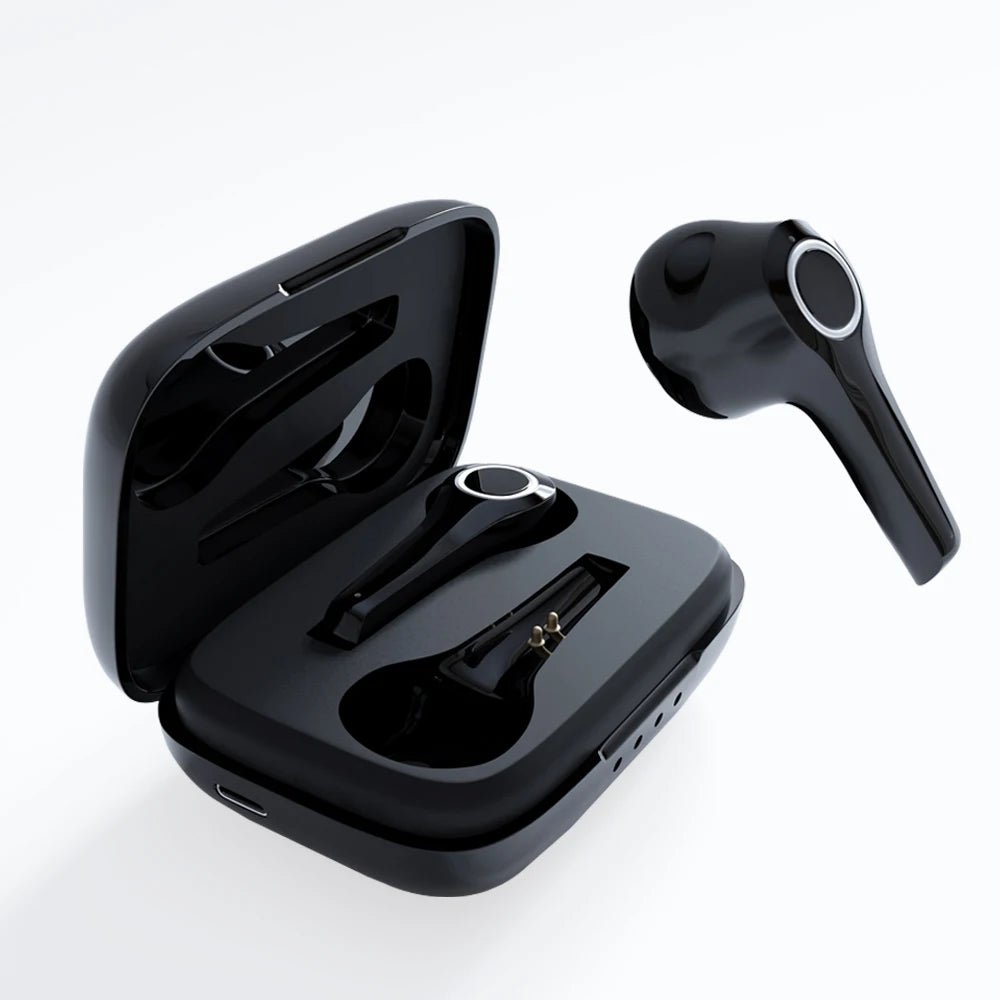 Bluetooth 5.0 Earbuds TWS Wireless Headset with Microphone, Type - C Charging, 4 - 5H Playtime - Allen - Fitness