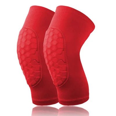 Breathable Honeycomb Anti - Collision Compression Knee Sleeve Pads Support - Allen - Fitness