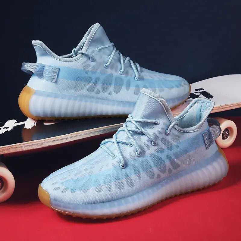 Breathable Running Shoes with Reflective Knit Upper and E - TPU Sole - Allen - Fitness