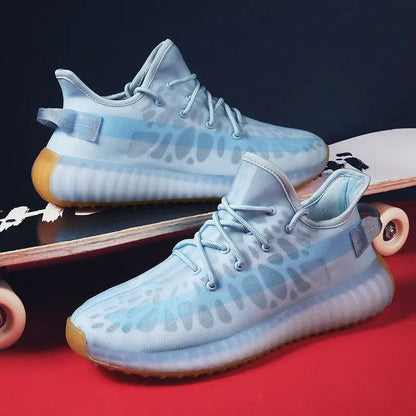 Breathable Running Shoes with Reflective Knit Upper and E - TPU Sole - Allen - Fitness