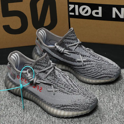 Breathable Running Shoes with Reflective Knit Upper and E - TPU Sole - Allen - Fitness