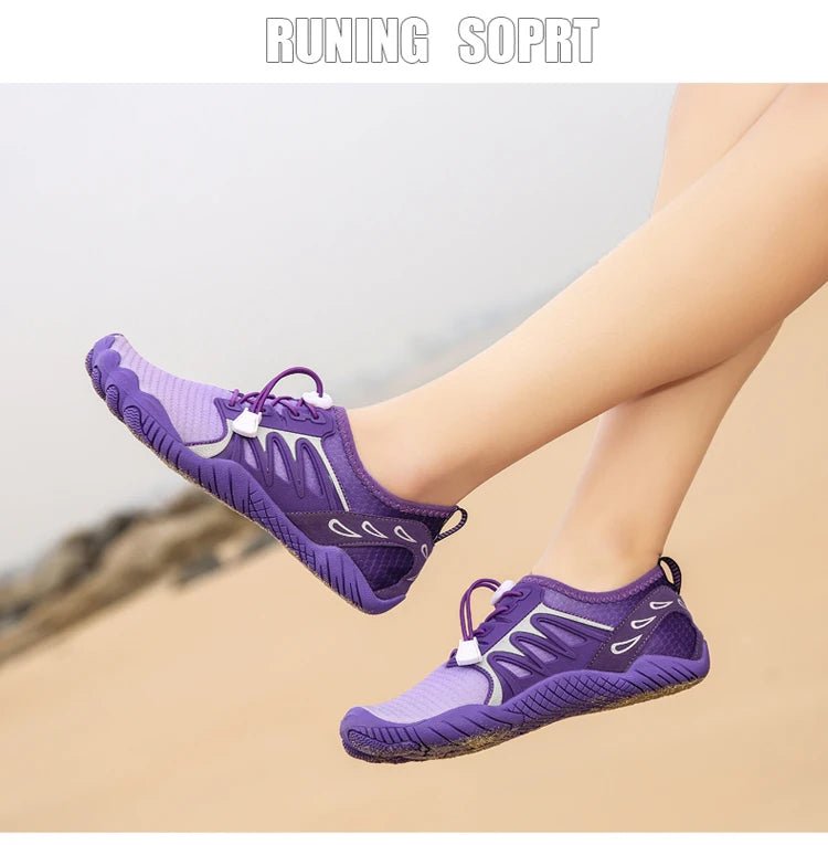 Comfortable Aqua Shoes For Men - Neoprene Indoor Outdoor Fitness Sneakers - Lightweight & Breathable - Allen - Fitness