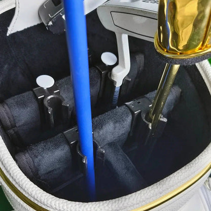 Durable Golf Club Bag Clips – Putter Clamp Holder Organizer, Plastic Golf Accessories for Men and Women - Allen - Fitness