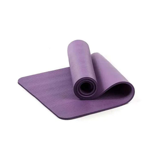 Eco - Friendly Portable Yoga Mat - Durable NBR Material, Ideal for Yoga and Pilates, Custom Logo Option - Allen - Fitness