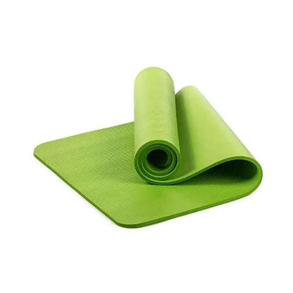 Eco - Friendly Portable Yoga Mat - Durable NBR Material, Ideal for Yoga and Pilates, Custom Logo Option - Allen - Fitness