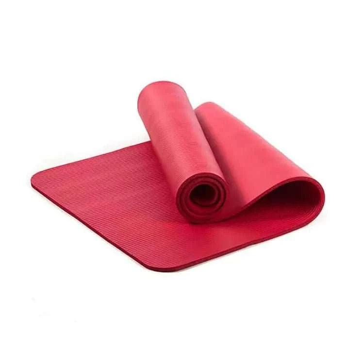 Eco - Friendly Portable Yoga Mat - Durable NBR Material, Ideal for Yoga and Pilates, Custom Logo Option - Allen - Fitness