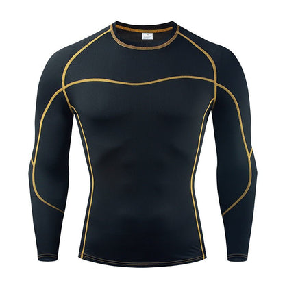 European - American Quick - Drying Long - Sleeve Sportswear Running Fitness T - shirt - Allen - Fitness