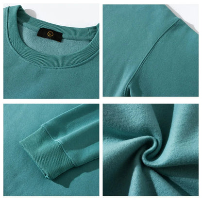 High Quality Crewneck Sweatshirt - Unisex Heavyweight Cotton for Autumn Style - Allen - Fitness