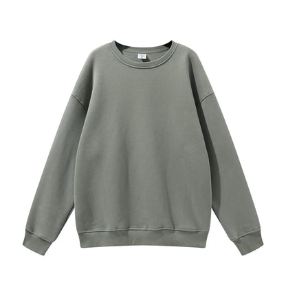 High Quality Crewneck Sweatshirt - Unisex Heavyweight Cotton for Autumn Style - Allen - Fitness