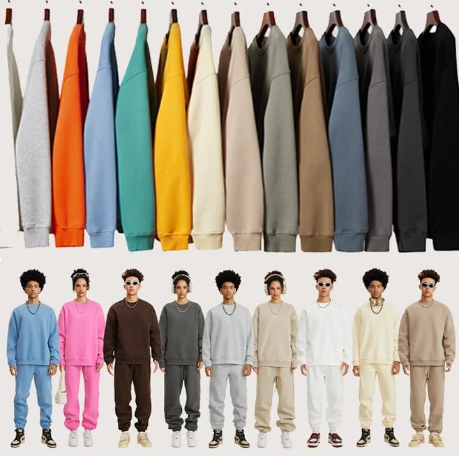 High Quality Crewneck Sweatshirt - Unisex Heavyweight Cotton for Autumn Style - Allen - Fitness