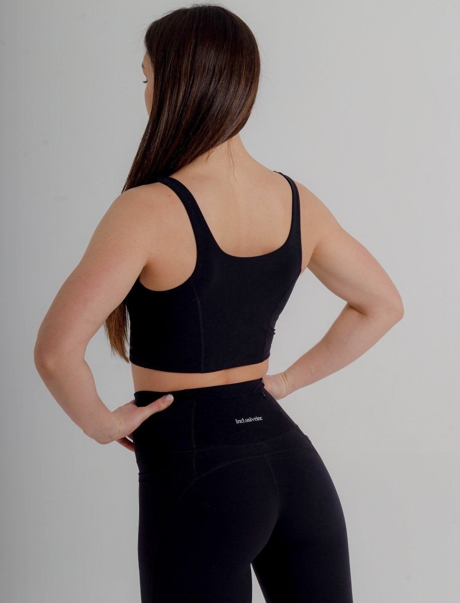 High Waist Active Leggings with Pockets - Sculpting Performance Fabric for Gym & Yoga - Allen - Fitness