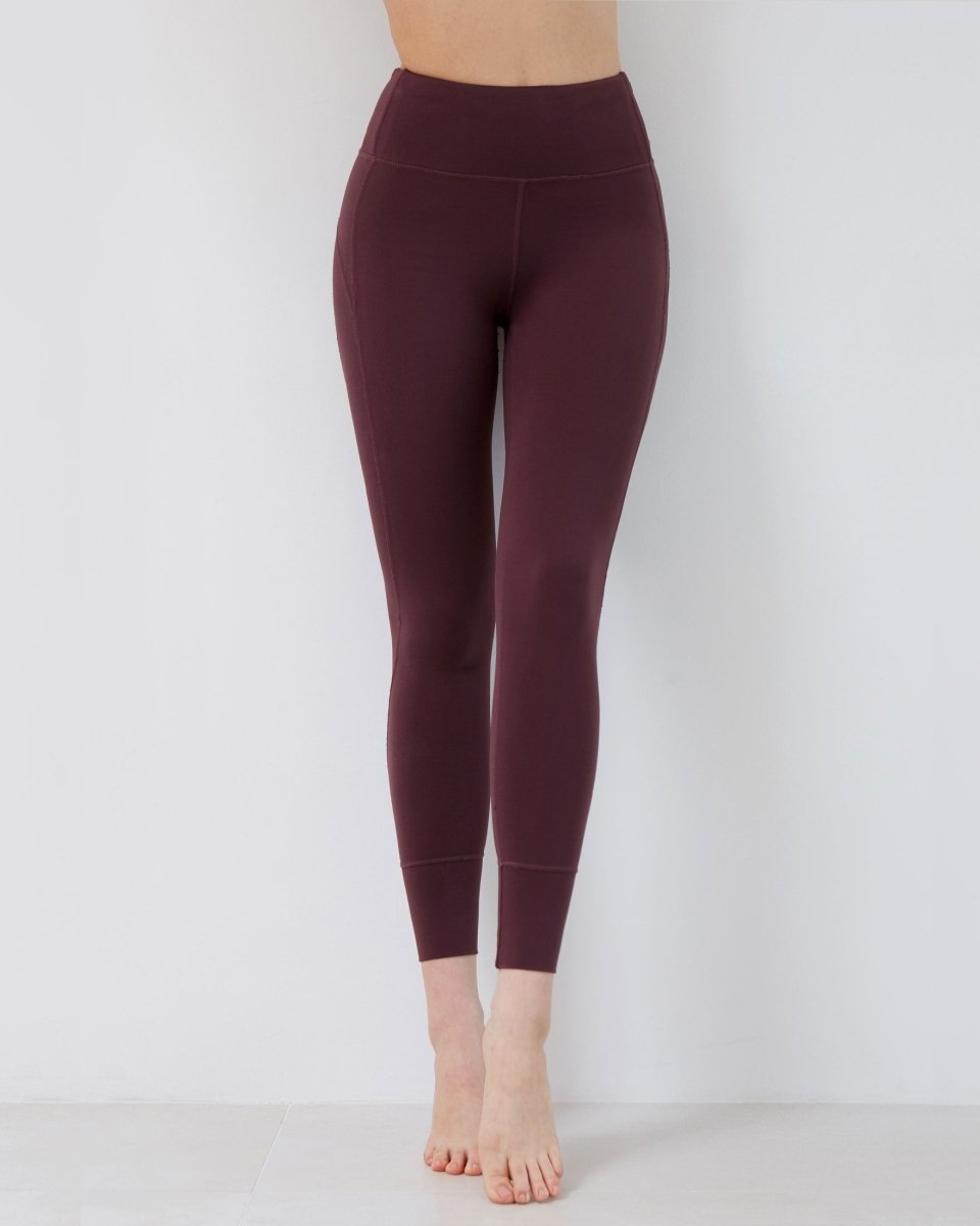 High - Waisted Jogger Leggings 28" - Coziplex™ Soft Compression Fabric for Yoga & Training - Allen - Fitness