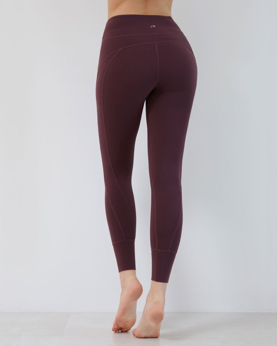 High - Waisted Jogger Leggings 28" - Coziplex™ Soft Compression Fabric for Yoga & Training - Allen - Fitness