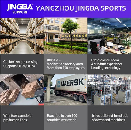 JINGBA Adjustable Knee Support Compression Sleeve for Gym Sports Protection - Allen - Fitness