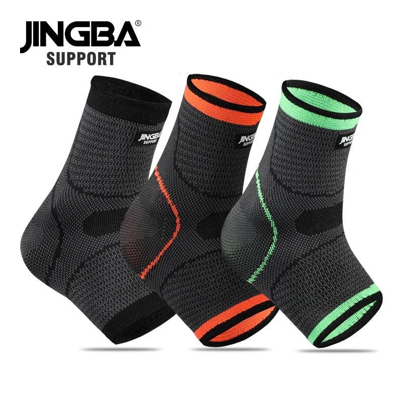 JINGBA Ankle Support Knitted Compression Ankle Sleeve Sports Injury Protection - Allen - Fitness