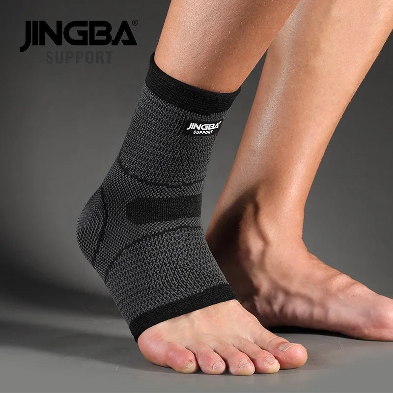 JINGBA Ankle Support Knitted Compression Ankle Sleeve Sports Injury Protection - Allen - Fitness