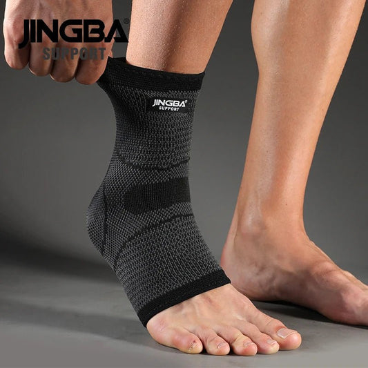 JINGBA Ankle Support Knitted Compression Ankle Sleeve Sports Injury Protection - Allen - Fitness